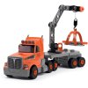 SMOBY B+D Kamion jeřáb šroubovací s přívěsem stavební auto s boxem a nářadím