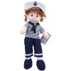 Panenka Natálka soft látková textilní námořník hadrový panák 2 druhy