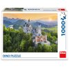 DINO Puzzle Jarní Neuschwanstein 66x47cm foto skládačka 1000 dílků
