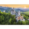 DINO Puzzle Jarní Neuschwanstein 66x47cm foto skládačka 1000 dílků