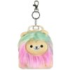 PLYŠ Squishmallows mikrobatůžek Lev Leonaro přívěsek na klíče