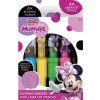 JIRI MODELS Fixy foukací 6ks Disney Minnie Mouse set se 4 šablonami