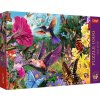TREFL PUZZLE PREMIUM Čas na čaj Zahrada kolibříků 68x48cm 1000 dílků