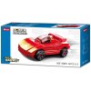 SLUBAN Power Bricks Auto červený sporťák zpětný chod 46 dílků STAVEBNICE