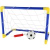 Branka fotbalová 44x31x24cm herní set s kopacím míčem a pumpičkou