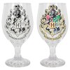 Sklenice kouzelná Harry Potter 420ml měnící se znak Bradavic