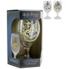 Sklenice kouzelná Harry Potter 420ml měnící se znak Bradavic