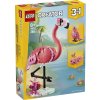 LEGO CREATOR Divoká zvířata Růžový plameňák 3v1 31170 STAVEBNICE