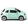 SIKU Model auto Fiat 500 1:55 světle zelený kovový model 1453