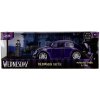 JADA Auto VW Beetle 1972 volný chod set s figurkou Wednesday kov