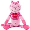 LUMPIN PLYŠ Kočka Rosalie 38cm růžová střední *PLYŠOVÉ HRAČKY*