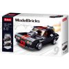SLUBAN Model Bricks Pouliční závodní auto 328 dílků + 1 figurka 2v1 STAVEBNICE