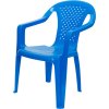 Židle dětská plastová barevná židlička 37x53cm 3 barvy