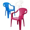 Židle dětská plastová barevná židlička 37x53cm 3 barvy