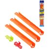 MATTEL HOT WHEELS Track Creator sada 3 rovných tratí Speed Snap