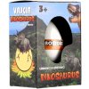 Vejce dinosaurus 6cm zvířátko ve vejci rostoucí a líhnoucí se ve vodě