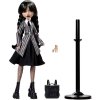 MATTEL MONSTER HIGH Panenka Wednesday Addams se stojánkem