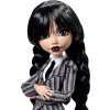 MATTEL MONSTER HIGH Panenka Wednesday Addams se stojánkem