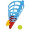 LENA Hra catch ball set 2 vystřelovací košíčky + 2 míčky chytání míčků