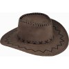 KARNEVAL Klobouk kovbojský dospělý hnědý KARNEVALOVÝ DOPLNĚK