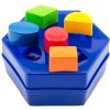 LORI 228 Vkládačka baby šestihranná 9 vkládacích tvarů 4 barvy plast