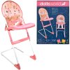 Dolls World Skládací jídelní židlička pro panenky 56 cm