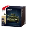 Sluban Model Bricks M38-B1377 Tank T-90M-S v měřítku 1:35