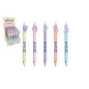 Tužka/pero gumovací Stitch 15cm plast 5 druhů 30ks v boxu