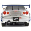 JADA RC Auto Nissan Skyline GT-R 1:24 Rychle a zběsile na vysílačku 2,4GHz na baterie