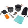 ACRA Camping set nádobí 2x ešus + plynový hořák s doplňky C23