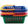 LORI 232 Košík nákupní dětský 30x11x27cm plastový 4 barvy