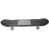ACRA Skateboard závodní prkno s protismykem bílý 78x20cm S3-B