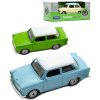 WELLY Auto retro model Trabant 7cm volný chod 1:60 kov 3 barvy