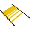 ACRA Žebřík na agility tréninkový 4m plastové příčky žluto-černý