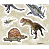 JIRI MODELS Samolepky Dinosauři klasické / foliové / s glitry