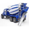 BRUDER 02814 (2814) Nákladní auto Mack Granite - domíchávač betonu modrý