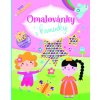 JIRI MODELS Omalovánky s kamínky Víly a princezny