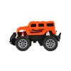 Auto RC mini truck plast 12cm 27MHz na baterie se světlem oranžové v krabici 18x11,5x10cm