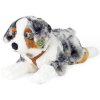 PLYŠ Pes australský ovčák 61cm ležící Eco-Friendly *PLYŠOVÉ HRAČKY*
