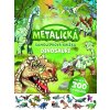JIRI MODELS Metalická samolepková knížka Dinosauři