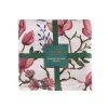 Tommy Lise Bambusová mušelínová přikrývka Magnolia Lovebirds 106x106 cm