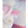 Doudou Dárková sada - Plyšový  růžový králíček hrající melodii 14 cm