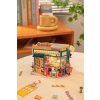 RoboTime 3D dřevěná skládačka Miniatura domečku Cukrárna