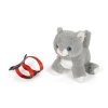 small foot Plyšová kočka s pečovatelskou sadou