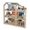 small foot Domeček pro panenky s nábytkem, přírodní