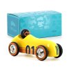 Vilac Dřevěné auto Old Sport Compet žluté