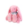 Doudou Plyšový králík XXL s šátkem růžový 50 cm