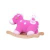 Houpací hrošík Nele růžový s miminkem