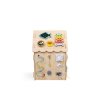2Kids Toys Activity board Domeček přírodní