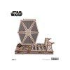 Ugears 3D dřevěná mechanická skládačka Star Wars Stíhačka TIE